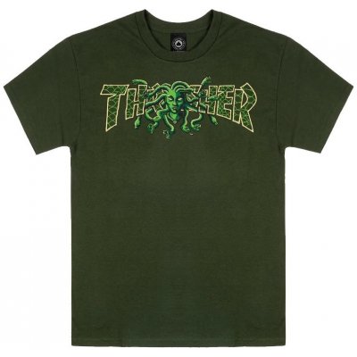 Thrasher Medusa T-Shirt zelená