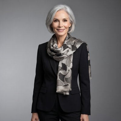 Italy Classic Scarf oboustranná šála černá – Hledejceny.cz
