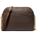 Michael Kors Jet Set Travel Medium Logo Dome crossbody Bag Brown – Hledejceny.cz