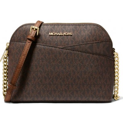 Michael Kors Jet Set Travel Medium Logo Dome crossbody Bag Brown – Hledejceny.cz