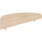 OFFICE PRO HOBIS stolový paraván na hranu stolu - PA 1800 H akát – Zboží Dáma