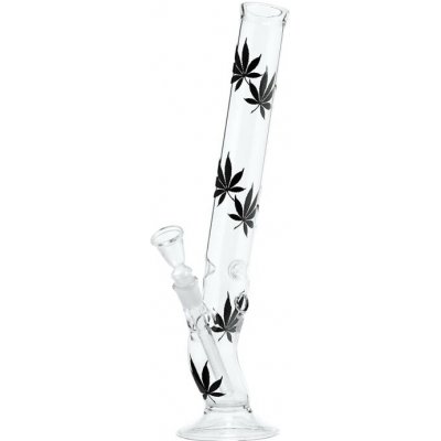 Black Leaf Skleněný bong Multi Leaf Ice black 42 cm – Zboží Dáma