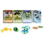 Bakugan Trojbalení s True Metal figurkou S4 Dragonoid x Nano Scorcher x Nano Siphon – Hledejceny.cz
