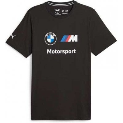 Puma pánské triko BMW MMS ESS LOGO TEE 538148-01 black – Zboží Mobilmania