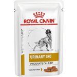 Royal Canin Veterinary Health Nutrition Dog Urinary S/O Moderate Calorie in Gravy 12 x 100 g – Zboží Mobilmania