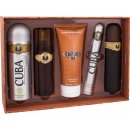 Cuba Gold EDT 100 ml + 100 ml voda po holení + 200 ml sprchový gel + 200 ml deospray + EDT 35 ml dárková sada