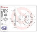 Brzdový kotouč BREMBO 09.8695.11 | Zboží Auto