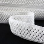 Guma pletená 1m - smetanová – Zboží Mobilmania