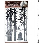 Samolepící dekorace 10015 bambus šedý 60x32cm – Zboží Dáma