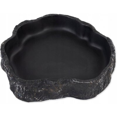 Repti Planet miska na krmení černá 19,5 x 17,5 x 4,2 cm – Hledejceny.cz