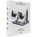 White Shark GUARD Chladicí podložka/stojan + 2x nabíjecí stanice Playstation 5 – Zboží Živě