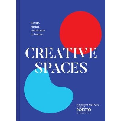 Creative Spaces: People, Homes, and Studios to Inspire Home and Studio Design Book, Artful Home Decorating Book from Poketo Vadakan TedPevná vazba – Hledejceny.cz