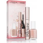 L'Oréal Paris Merry Christmas! odstín Black řasenka Lash Paradise 6,4 ml + lak na nehty Essie Nail Color 13,5 ml 11 Not Just A Pretty dárková sada – Hledejceny.cz