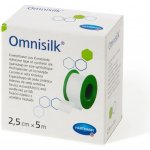 Omnisilk náplast bílé hedvábí 2,5 cm x 5 m 1 ks – Hledejceny.cz