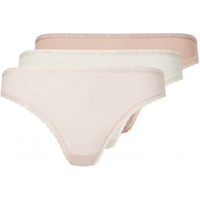 Tommy Hilfiger Bikini 3P ivory/balanced beige/pale pink – Zbozi.Blesk.cz