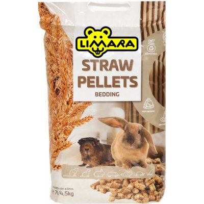 Limara Slaměná podestýlka pelety 7l/4,5kg – Zbozi.Blesk.cz