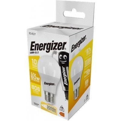 ENERGIZER LED žárovka, E27, globe, 8,8W 60W , 806lm, 3000K – Hledejceny.cz