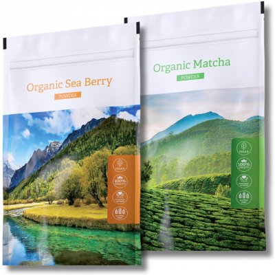 Energy Organic Sea Berry powder 100 g + Organic Matcha powder 50 g – Zbozi.Blesk.cz