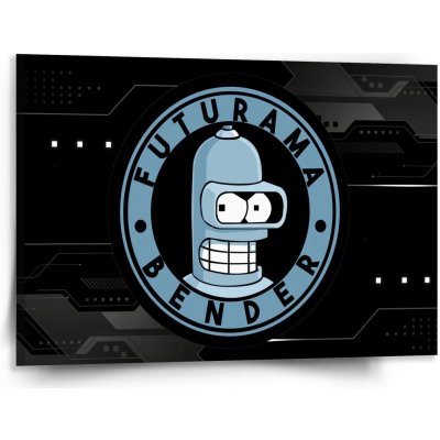 Sablio Obraz Futurama Bender Technology - 150x110 cm – Hledejceny.cz