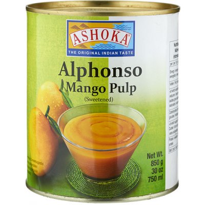 Ashoka Mangové Pyré Alphonso 850 g