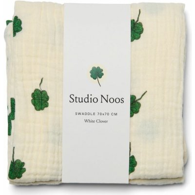STUDIO NOOS SWADDLE ZAVINOVAČKA Print Medium White Clover – Hledejceny.cz