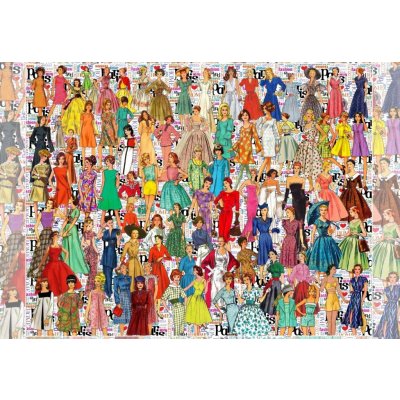 Grafika Vzpomínky na módu 1000 dílků – Hledejceny.cz