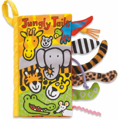Jellycat látková knížka se zvířátky z džungle – Zboží Mobilmania