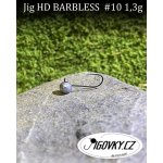 Jigovky.cz Jigové hlavičky HD Barbless vel.10 1,3g 5 ks – Hledejceny.cz