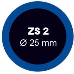 Ferdus ZS 2 záplata 25 mm 1 ks – Zboží Dáma