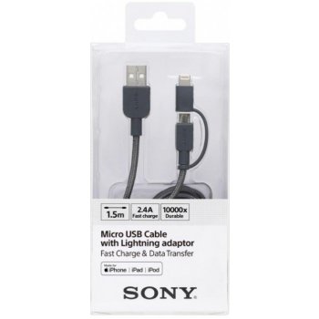 Sony CP-ABLP150H Lightning, 150cm, šedý