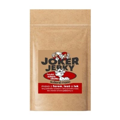 Joker Jerky Hovězí Sušená CIBULKA sušené maso 75 g – Zboží Mobilmania