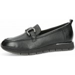 Tamaris dámské kožené polobotky černé – Zboží Dáma