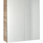 AQUALINE VEGA galerka 60x70x18cm dub platin VG860 – Zbozi.Blesk.cz