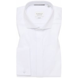Eterna slim fit společenská košile "Twill" extra prodloužený rukáv 8817_00F392_72CM neprůhledná bílá