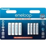 Panasonic eneloop AA 1900 mAh + AAA 750 mAh HR-3UTGB-4UTGB-8BP – Zboží Živě