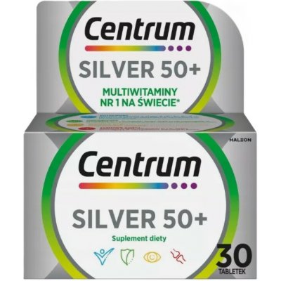 Centrum Silver 50+ 30 tablet – Hledejceny.cz