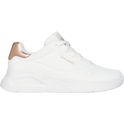 Skechers UNO LITE Bílá Zlatá – Zboží Dáma