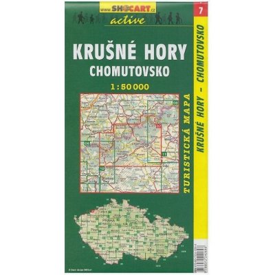 Mapa SHOCART č. 007 Krušné hory, Chomutovsko - turistická 1 : 50 000 – Zboží Mobilmania