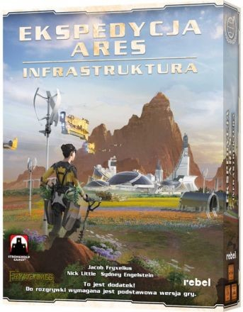 Rebel Terraforming Mars: The Ares Expedition Infrastructure