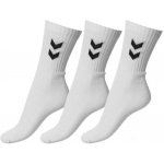 Hummel ponožky Basic 3 páry bílá – Zboží Mobilmania