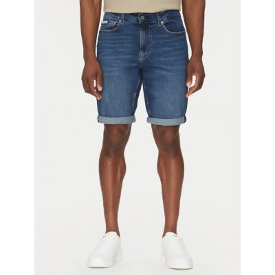 Calvin Klein pánské modré džínové šortky J30J327184 – Zbozi.Blesk.cz