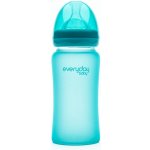 Everyday Baby Láhev sklo senzor turquoise 240ml – Zbozi.Blesk.cz