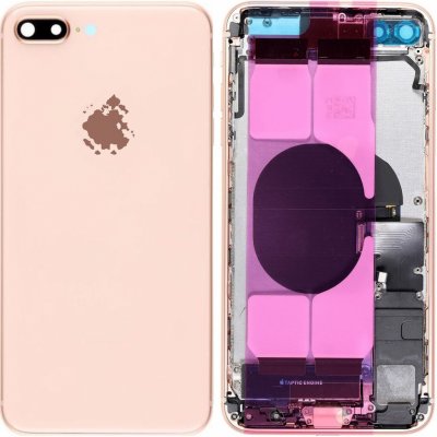 Kryt Apple iPhone 8 Plus Zadní Housing s Malými Díly zlatý – Zboží Mobilmania