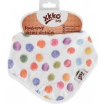 Kikko Bambusový slintáček XKKO BMB Digi Blue Wildflowers – Zboží Mobilmania