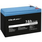 Qoltec 53711 LiFePO4 lithiová železná fosfátová 12,8V 7Ah 89,6 Wh BMS – Zboží Živě