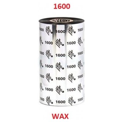 Zebra TT páska Wax šířka 110mm, délka 450m, 01600BK11045 – Sleviste.cz