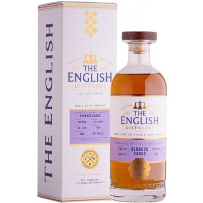The English Oloroso Sherry Cask Matured 46% 0,7 l (karton) – Hledejceny.cz