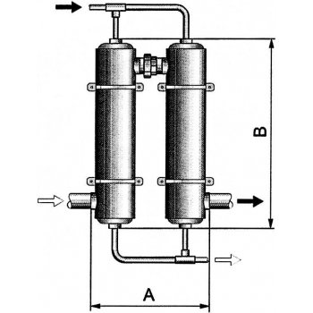 PAHLENS FABRIKER Tepelný výměník Maxi-Flo 127 kW