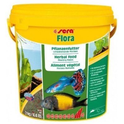 Sera Flora Flakes Nature 10 l, 2 kg – Zboží Mobilmania