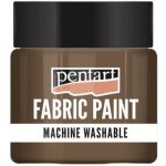 Barva na textil PENTART 50 ml hnědá – Zboží Dáma